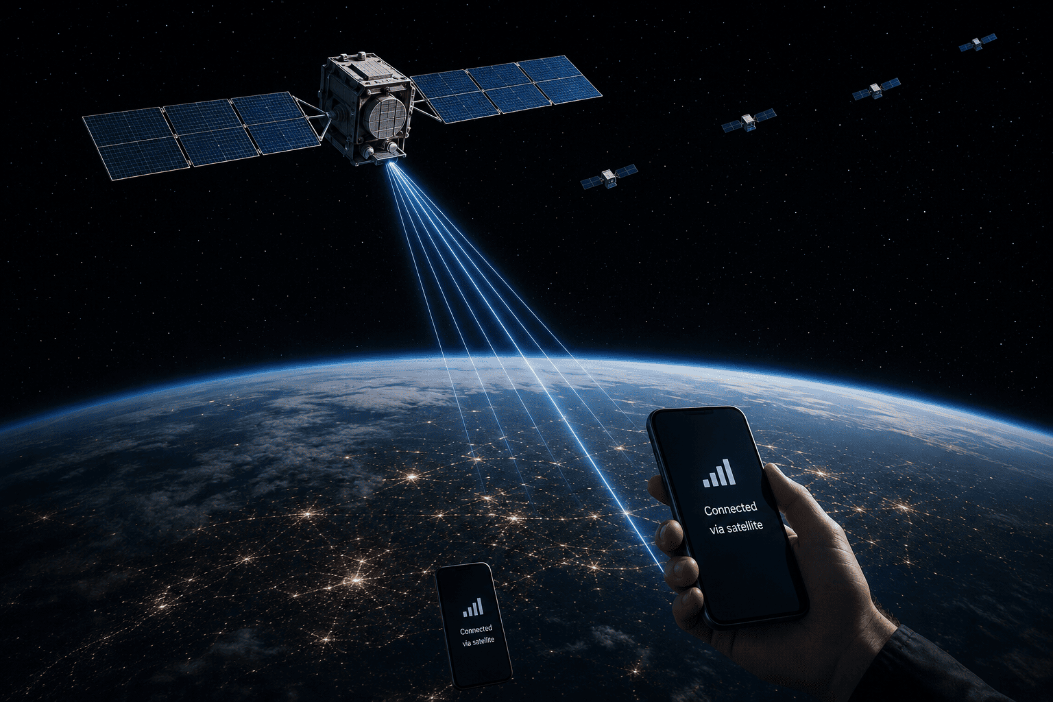 Amazon prépare un réseau satellitaire mondial pour connecter directement les smartphones